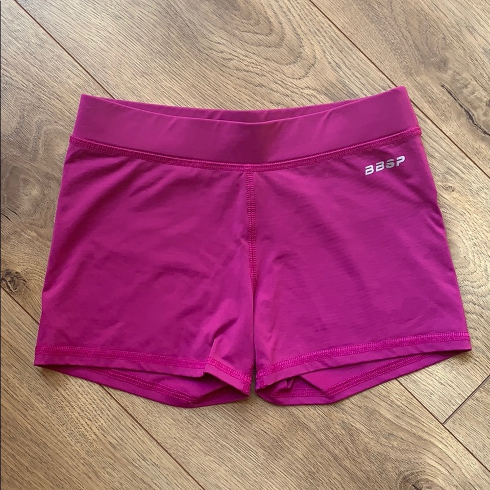 Bebe Sport women’s athletic shorts XS magenta